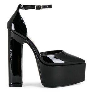 Steve Madden Prompt Heel in Black Patent